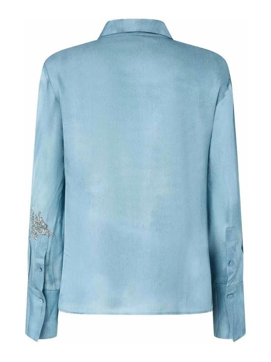 26SS 핑코 셔츠 106211A37NF15 Light Blue - PINKO