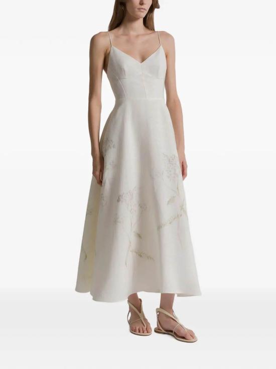 26SS 알베르타 페레티 미디 스커트 044116521888 Cream - ALBERTA FERRETTI