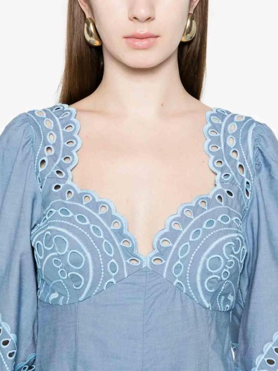 26SS 차로루이즈 롱 원피스 263615BLUE Blue - CHARORUIZ