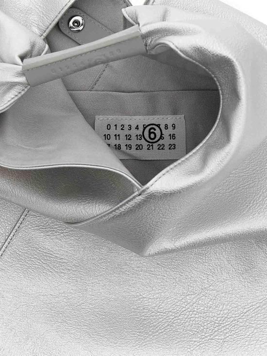 26SS MM6 메종마르지엘라 JAPANESE 재패니즈 스몰 토트백 S54WD0043P8396T9002 Silver - MM6 MAISON MARGIELA