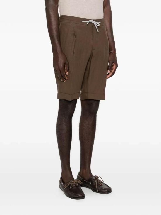 26SS 발바 숏팬츠 CAPRI530490028 Dark Brown - BARBA