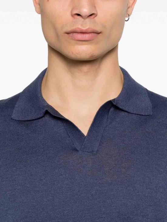 26SS 발바 폴로 티셔츠 7000908020570 Blue - BARBA