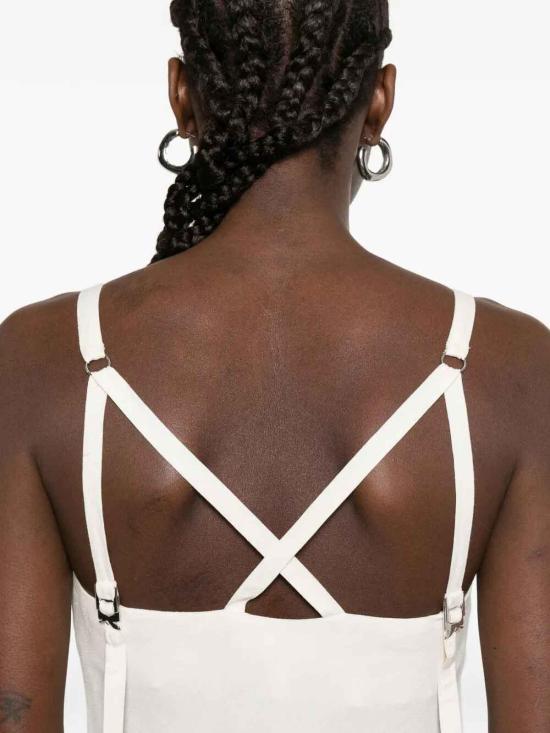 26SS 파트리지아페페 미디 스커트 2A3044A052W417 White - PATRIZIA PEPE