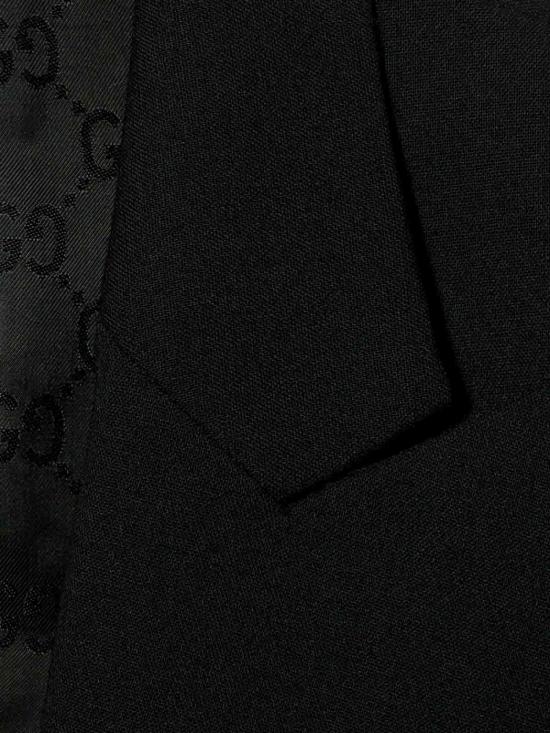 26SS 구찌 테크니컬 스트레치 울 재킷 864253ZAUPG1000 Black - GUCCI