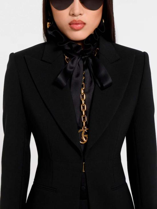 26SS 구찌 테크니컬 스트레치 울 재킷 864253ZAUPG1000 Black - GUCCI