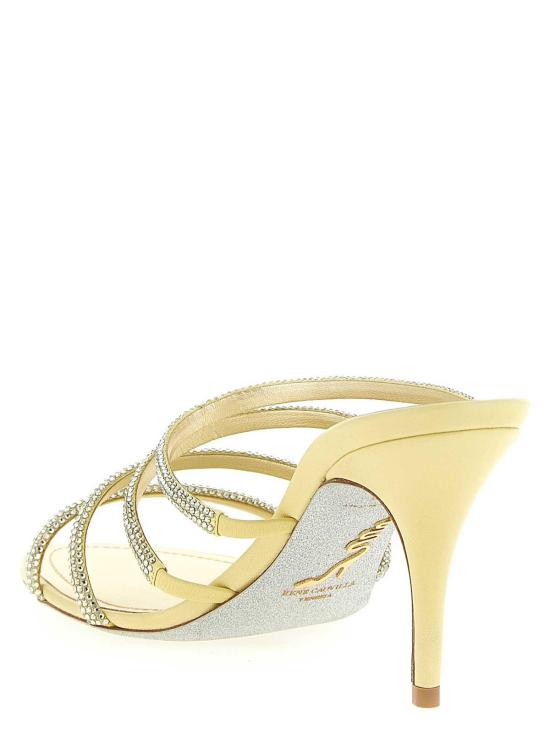 26SS 르네 카오빌라 샌들 C12697080RN01Y379 Gold - RENE CAOVILLA