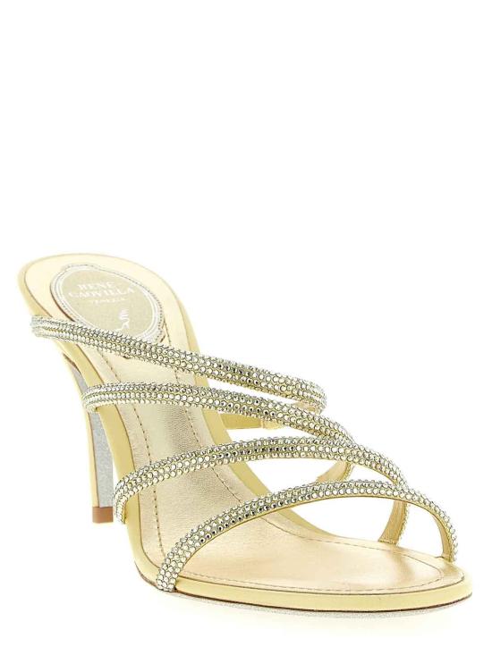 26SS 르네 카오빌라 샌들 C12697080RN01Y379 Gold - RENE CAOVILLA