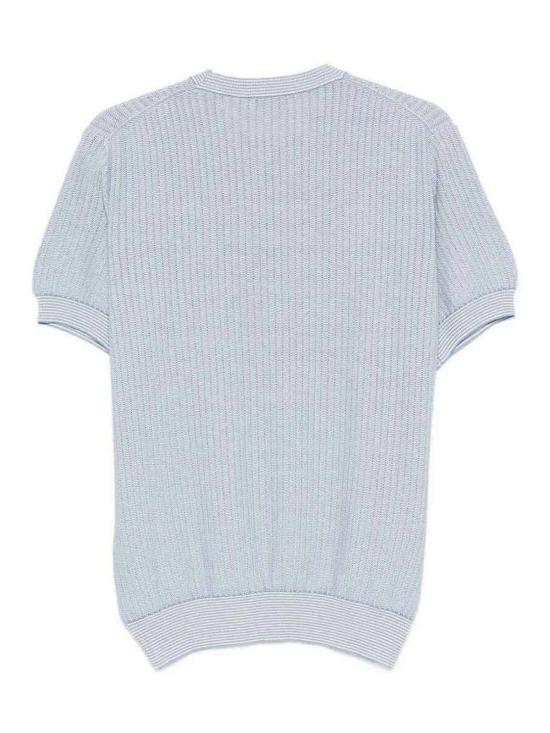 26SS 피아젠차 스웨터 M1150022001635 Light Blue - PIACENZA 1733