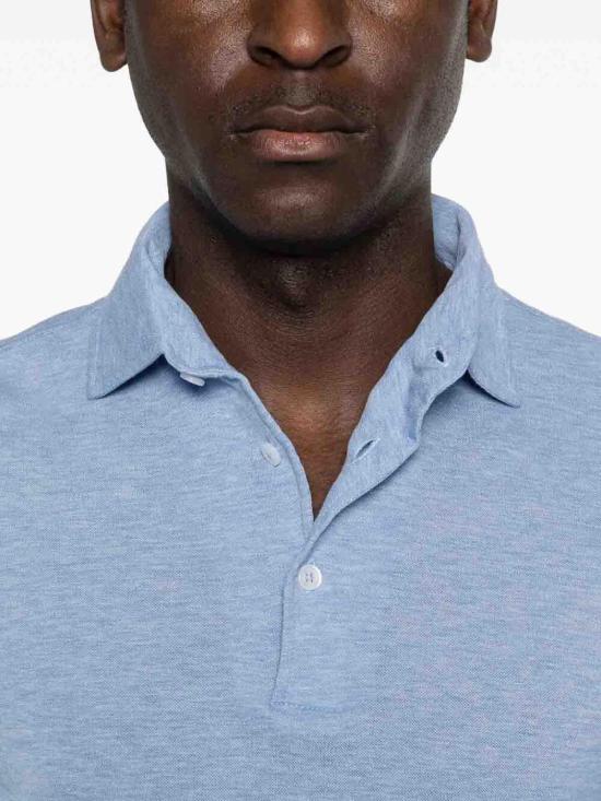 26SS 발바 폴로 티셔츠 7000913030510 Light Blue - BARBA