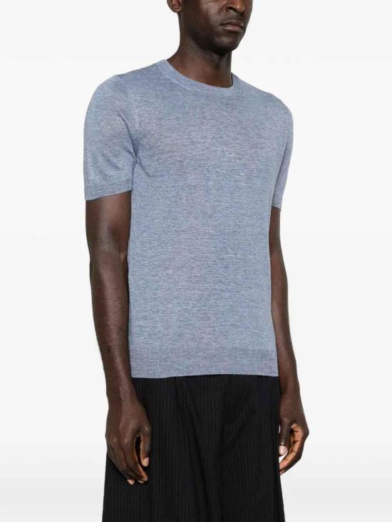 26SS 발바 반팔 티셔츠 7000909010530 Light Blue - BARBA