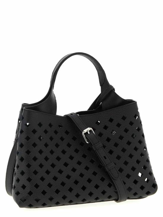 26SS 토즈 마이크로백 XBWAPAEL0W0QRIB999 Black - TODS
