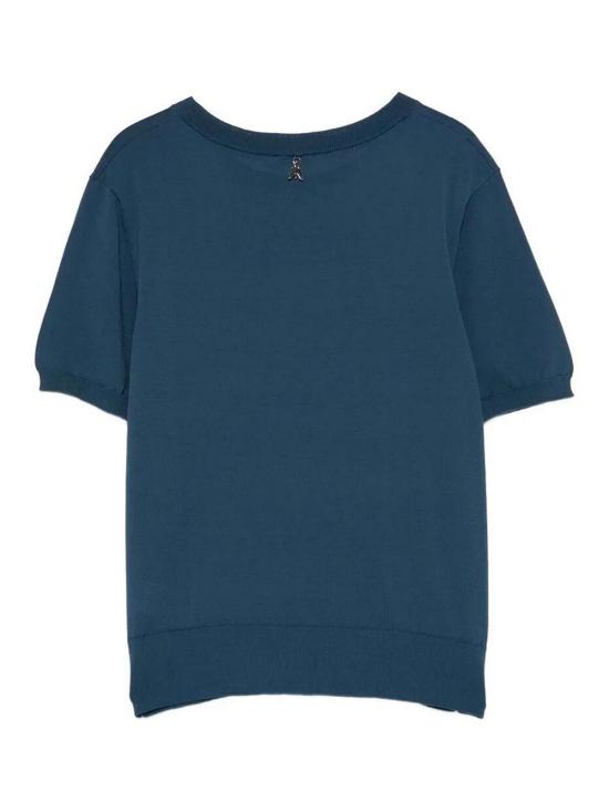 26SS 파트리지아페페 탑 8K0409K027CA97 Blue - PATRIZIA PEPE