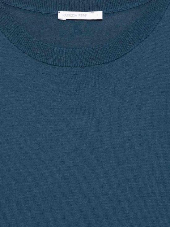 26SS 파트리지아페페 탑 8K0409K027CA97 Blue - PATRIZIA PEPE