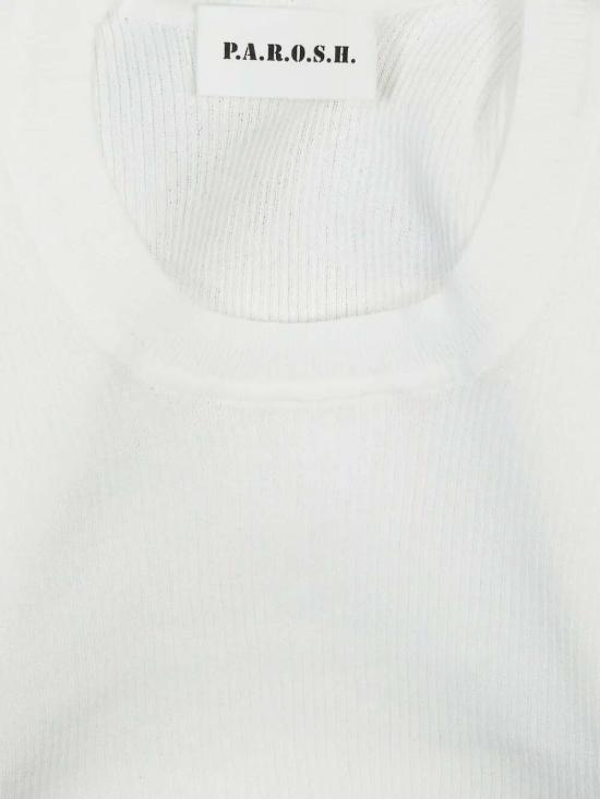 26SS 파로쉬 스웨터 CIPRIA26D540610002 White - PAROSH