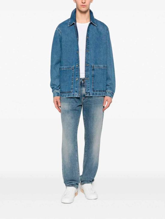 26SS 돌체앤가바나 스트레이트 팬츠 GP02XDG8OV8S9001 Denim - DOLCE & GABBANA