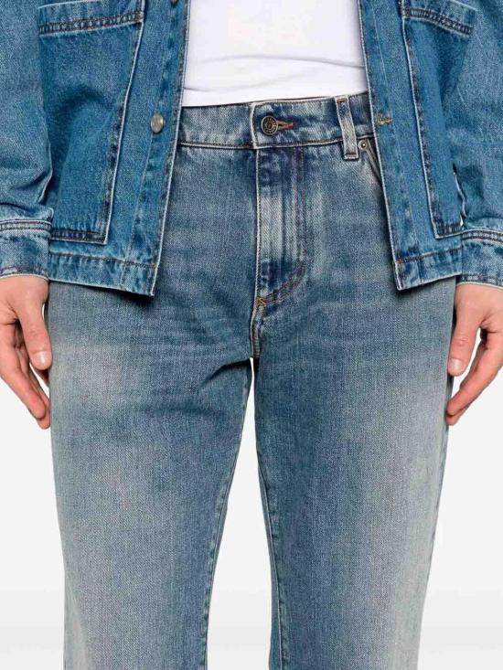 26SS 돌체앤가바나 스트레이트 팬츠 GP02XDG8OV8S9001 Denim - DOLCE & GABBANA