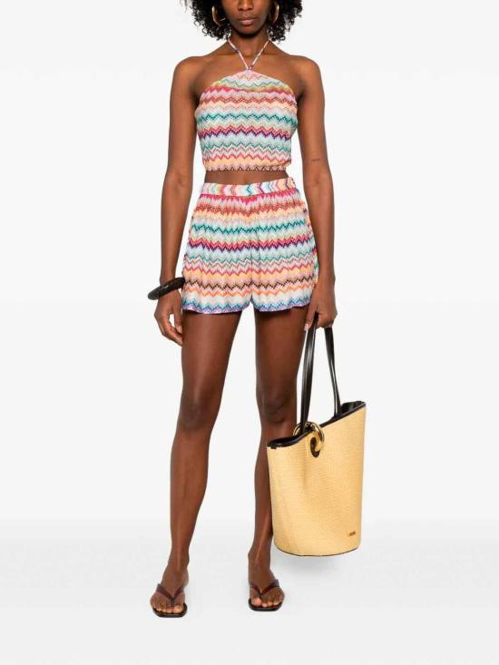 26SS 미소니 민소매 티셔츠 MC23SK01BR014FSM9WV Multicolour - MISSONI