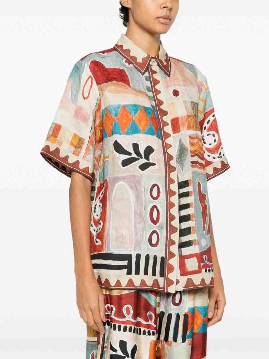 26SS 알레메 셔츠 6286TMULTI Blue - ALEMAIS