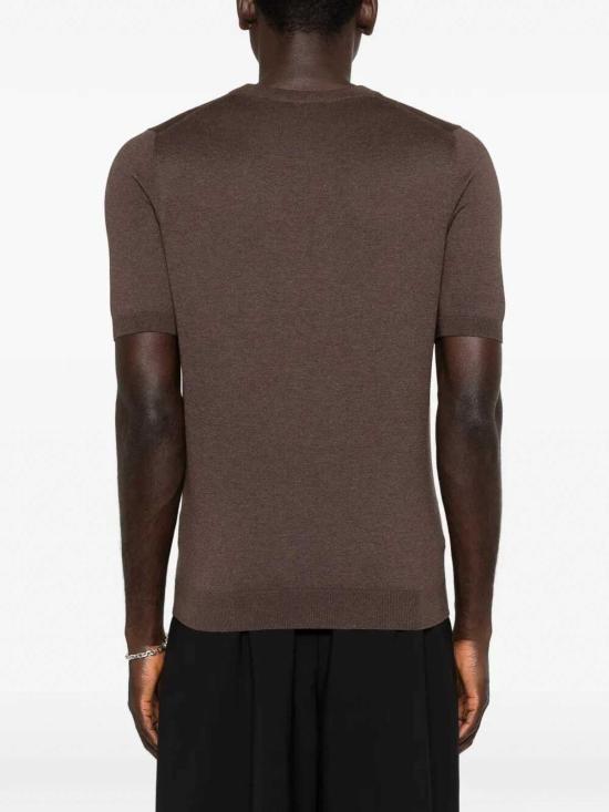 26SS 발바 반팔 티셔츠 7000908010184 Dark Brown - BARBA