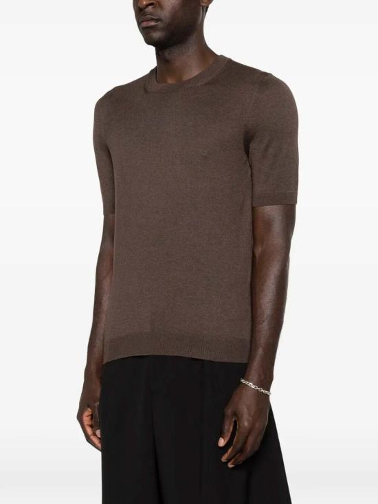 26SS 발바 반팔 티셔츠 7000908010184 Dark Brown - BARBA