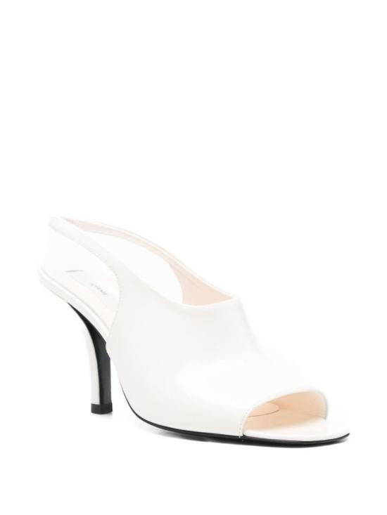  토템 힐/펌프스 슬링백 펌프스 화이트 - TOTEME