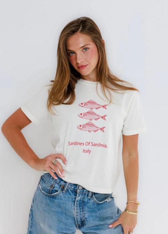  Sunny Somewhere 반팔 티셔츠 써니썸웨어 에브리데이 티셔츠 화이트 - OTHER BRANDS