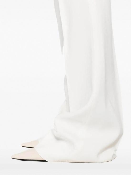 26SS 에르마노 설비노 스트레이트 팬츠 D486P327HKI10602 White - ERMANNO SCERVINO