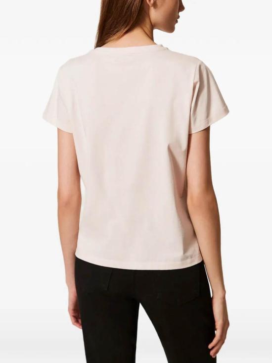 26SS 트윈셋 반팔 티셔츠 261TP234100570 Pink - TWINSET