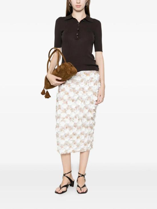 26SS 파로쉬 탑 CIPRIA26D540962086 Brown - PAROSH