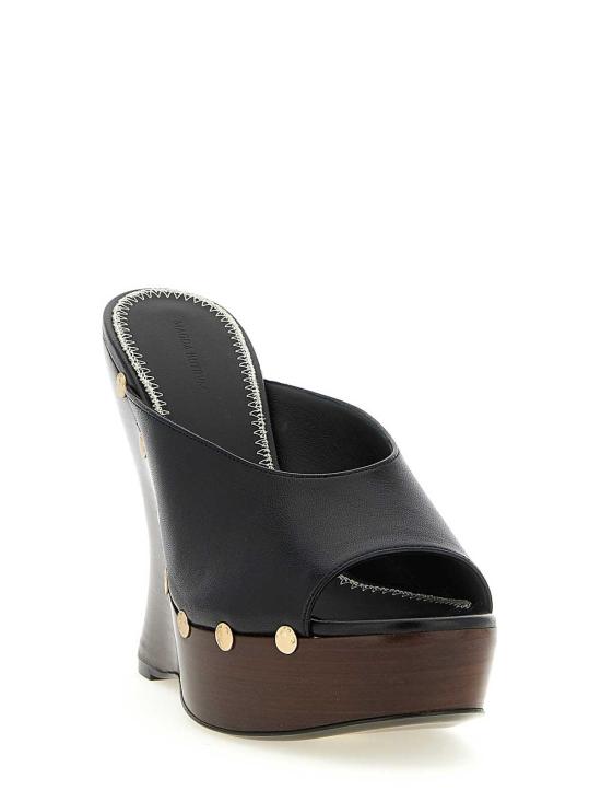 26SS 마그다뷰트림 뮬/슬리퍼 501426 Black - MAGDA BUTRYM