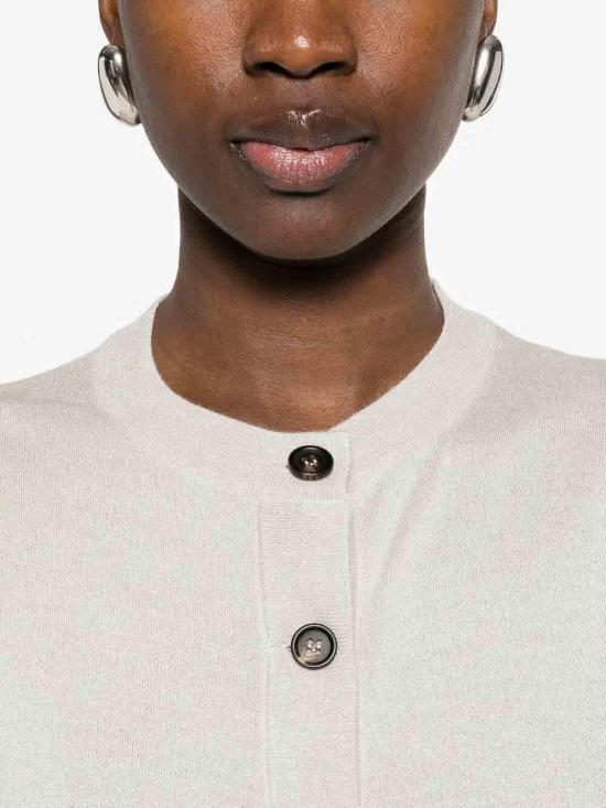 26SS 브루넬로 쿠치넬리 가디건 M41848626C9610 Grey - BRUNELLO CUCINELLI