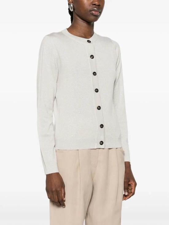 26SS 브루넬로 쿠치넬리 가디건 M41848626C9610 Grey - BRUNELLO CUCINELLI