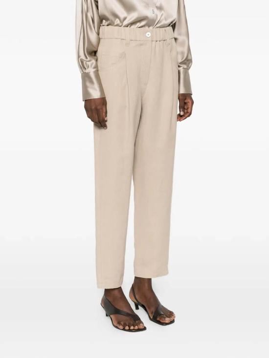 26SS 브루넬로 쿠치넬리 스트레이트 팬츠 MH126P9148C9195 Beige - BRUNELLO CUCINELLI