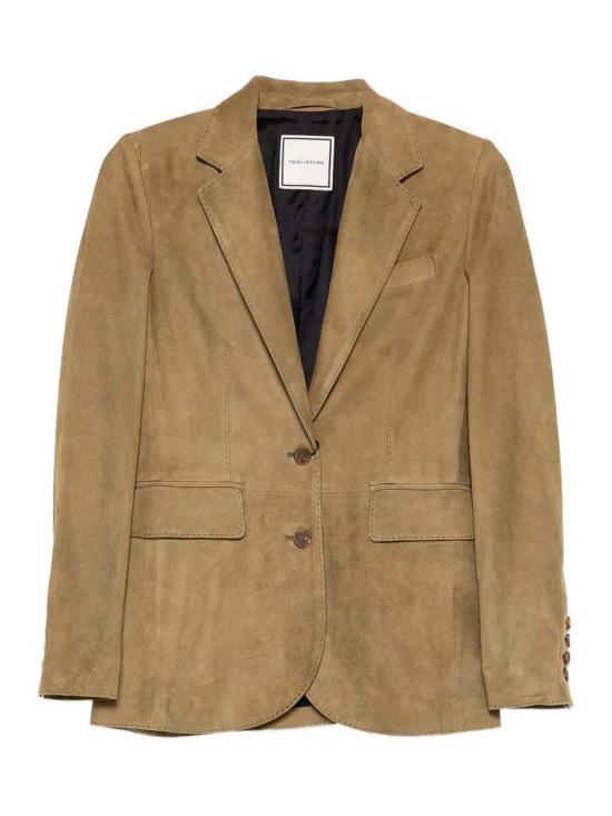 26SS 딸리아토레 가죽 자켓 SOPHIEPECHE260126E242 Green