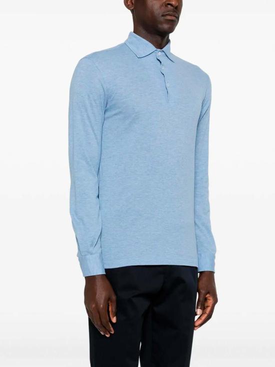 26SS 발바 폴로 티셔츠 7000913040510 Light Blue - BARBA