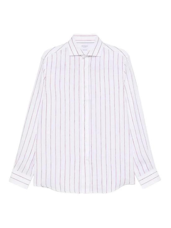 26SS 브루넬로 쿠치넬리 긴팔 셔츠 MM6860627C151 Light Beige