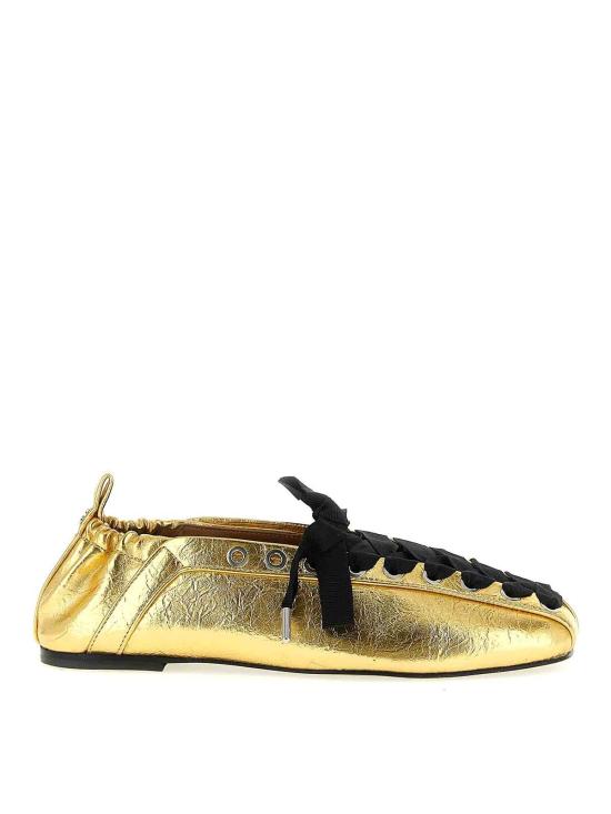 26SS 가니 플랫 슈즈 B1020041339 Gold