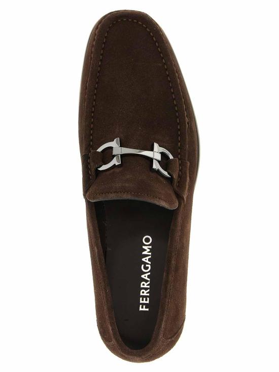 26SS 살바토레 페라가모 로퍼 791668BARK Brown - SALVATORE FERRAGAMO