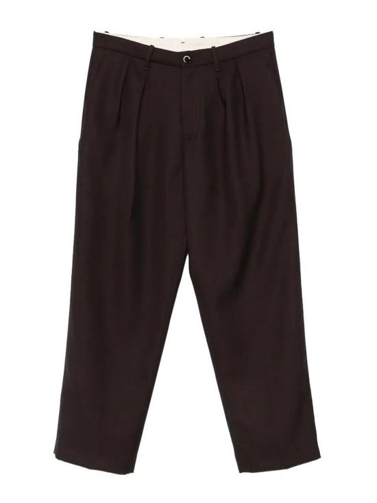 26SS 나인인더모닝 스트레이트 팬츠 9SS26KAI38CIOCCOLATO Dark Brown