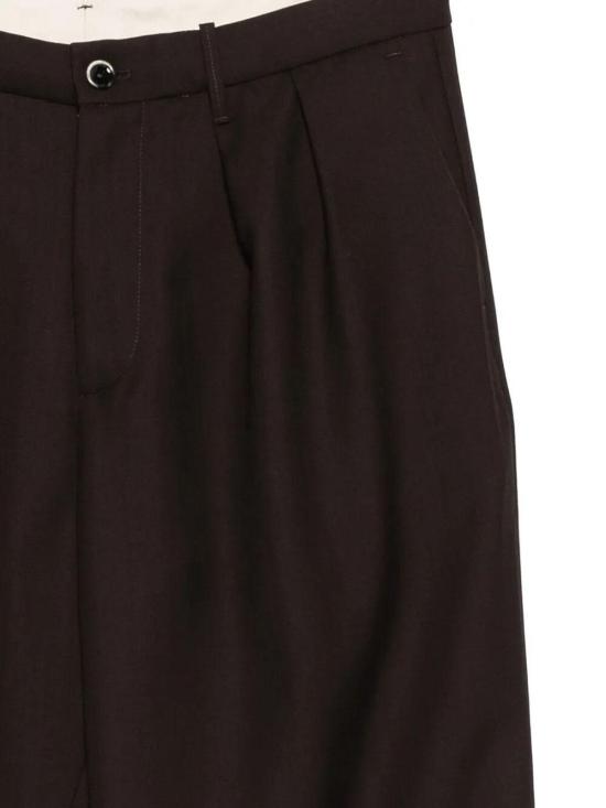 26SS 나인인더모닝 스트레이트 팬츠 9SS26KAI38CIOCCOLATO Dark Brown - NINE IN THE MORNING