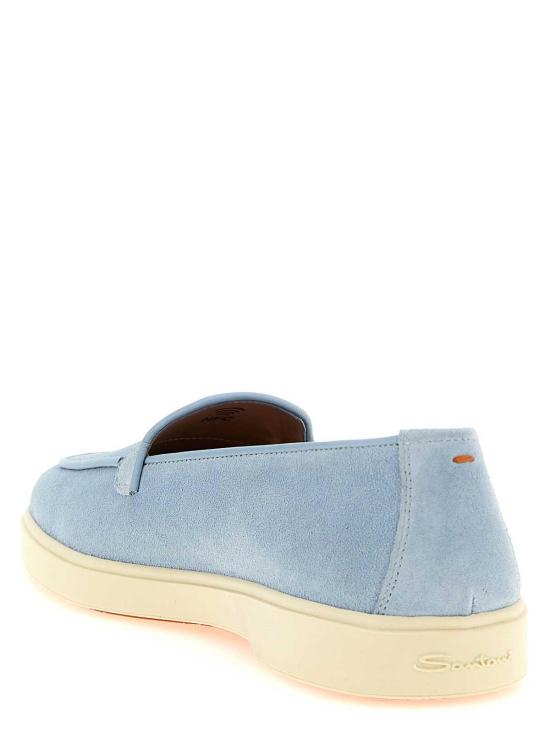26SS 산토니 로퍼 WUYA72027TISNORBZ52 Light Blue - SANTONI