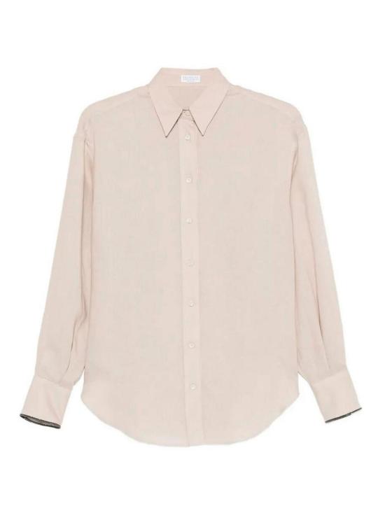 26SS 브루넬로 쿠치넬리 셔츠 MA698MQ906C4664 Beige