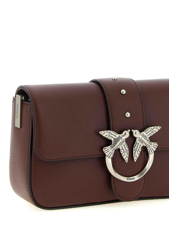 26SS 핑코 숄더백 104340A0QOR49O Dark Red - PINKO
