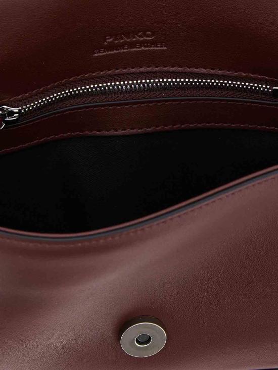 26SS 핑코 숄더백 104340A0QOR49O Dark Red - PINKO