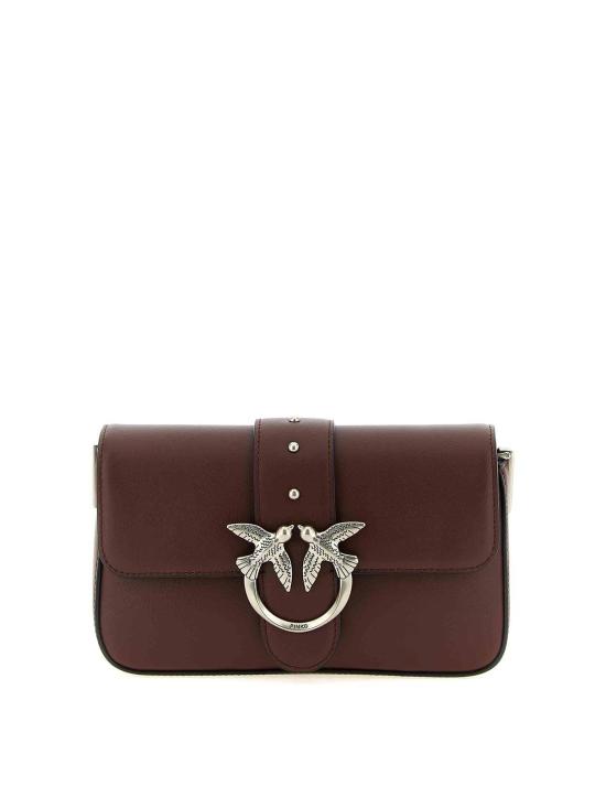 26SS 핑코 숄더백 104340A0QOR49O Dark Red