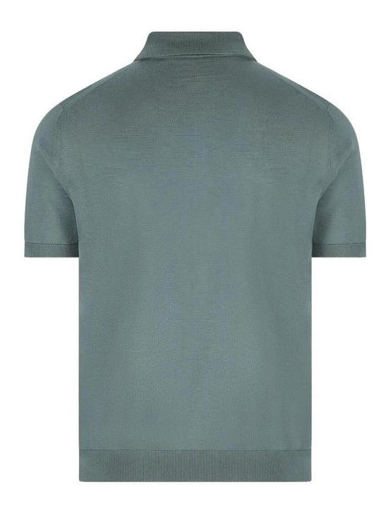 26SS 프라다 슈퍼파인 울 폴로 셔츠 UMF14818DYSOOOF0092 Green - PRADA