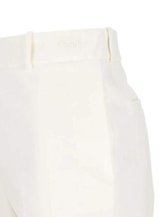 26SS 펜디 팬츠 FR6711AW7QF0ZNM White - FENDI