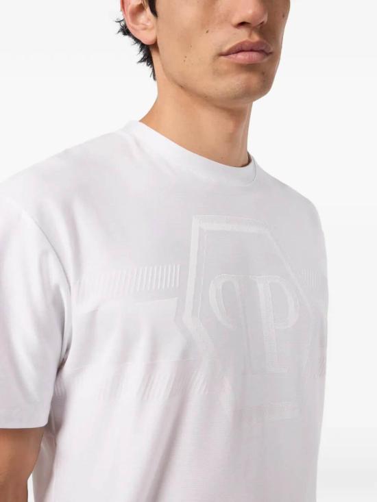 26SS 필립 플레인 반팔 티셔츠 SAFCMTK8885PJY002N01 White - PHILIPP PLEIN