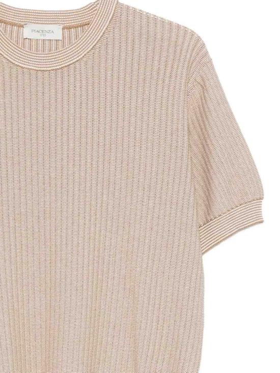 26SS 피아젠차 스웨터 M1150022001120 Light Beige - PIACENZA 1733