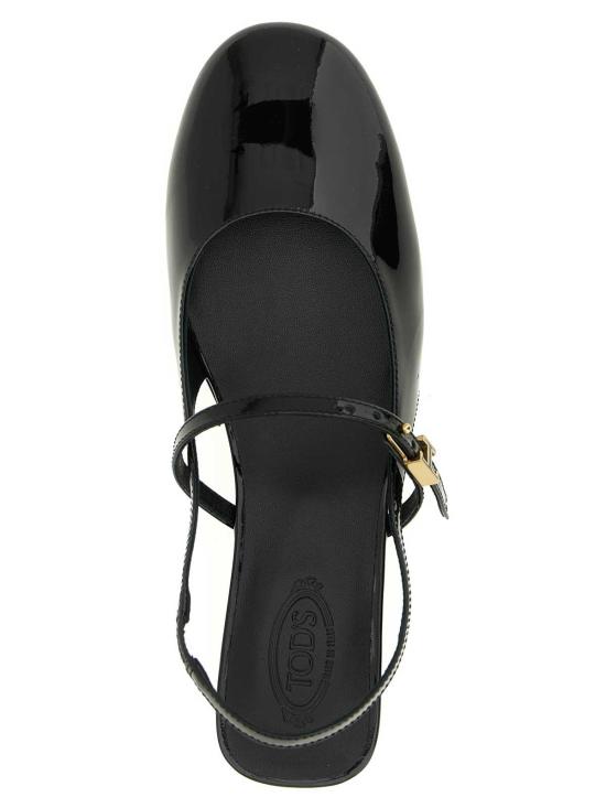 26SS 토즈 플랫 슈즈 XXW92L0JV40SFKB999 Black - TODS